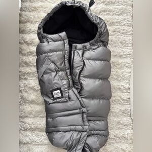 7AM Enfant Stroller Blanket / Muff in Grey